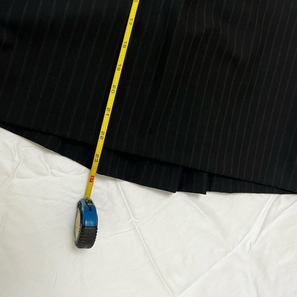 Antonio Melani straight striped pencil skirt knee length office career - Picture 2 of 6